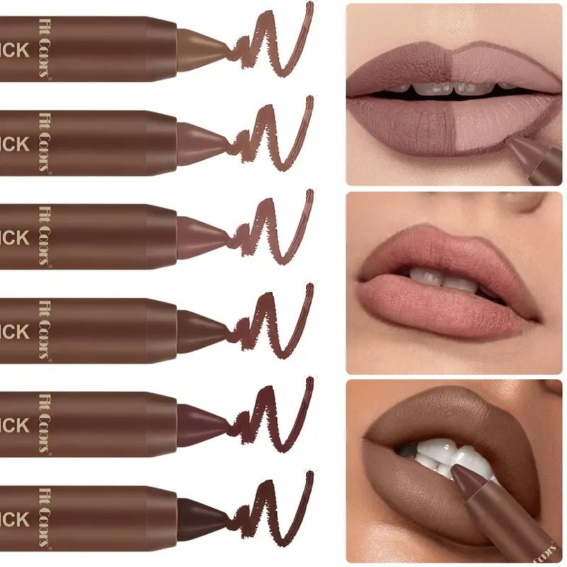 Matte Lip Liner & Pearl Lip Oil Set